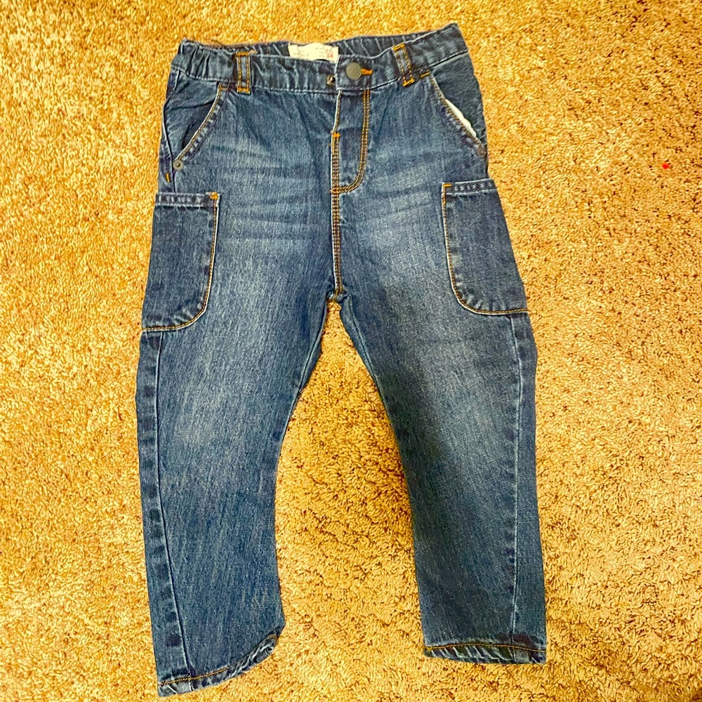 Zara baby jeans size 2-3y